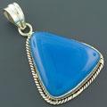 Mystic Botswana Agate Silver Pendant (India)