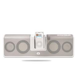 Logitech mm50 Portable iPod Speakers (White)