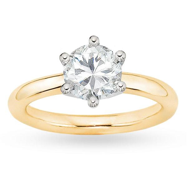 18k Gold 2ct TDW GIA Certified Diamond Engagement Ring (E,SI2)