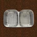 Stainless Steel 16-gauge Double Bowl Kitchen Sink