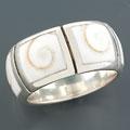 Shiva Shell Sterling Silver Ring (Indonesia)