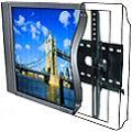 Arrow Adjustable Flat Panel Wall Mount for 32 to 60 Inch TVs