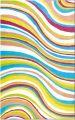 Retro Hand-hooked Rug (5' x 8')