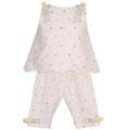 Rare Editions Boutique Girl's Dot Capri Outfit