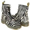 Dr Martens Original 1460 Women's Zebra Boots (Size 5 Only)