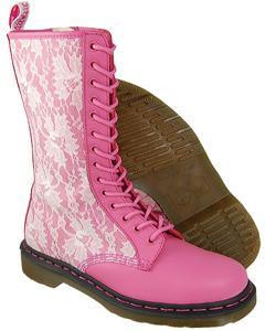 Dr. Martens MODS Lace Women's Pink/ White Boots