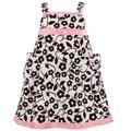 BT Kids Toddler Girl's Black Floral Sleeveless Dress