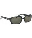 Spy Factor Black Gloss/ Grey Green Lens Sunglasses