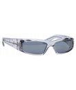 Spy MC Clear Smoke Grey Lens Sunglasses