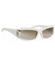 Spy Abbey Women's White/ Bronze Fade Lens Sunglasses