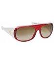 Spy Hourglass Red/ White/ Bronze Lens Sunglasses