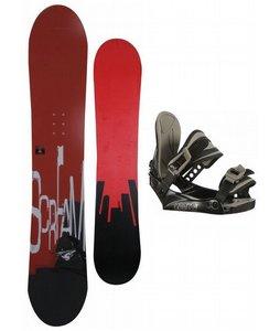 F2 Scream 128 cm Snowboard and F2 Jr Bindings