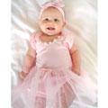 Sophia's Style Infant Girl's 2-piece Ballet Set