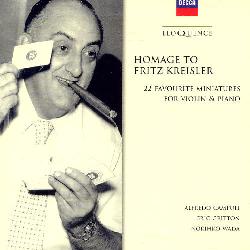 CAMPOLI, ALFREDO - HOMAGE TO KREISLER (VIOLIN MINIATURES) [IMPOR