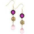 1928 Jewelry Channel Filigree Briolette Drop Earrings