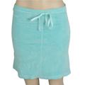 Velour Knee Skirt
