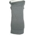 Three Dots Twist Sleeve Off Shoulder Tunic