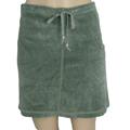 OMgirl Velour Knee Skirt