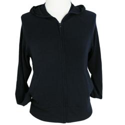 Mari Dade Full Zip Hooded Jersey Jacket