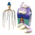 Spa Comforts Cozy Cat with Scalp Massager
