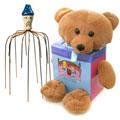Spa Comforts Buddy Bear with Scalp Massager