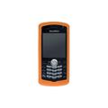 OEM Blackberry Pearl 8100 Orange Flexi Skin Case