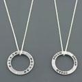 Sterling Silver Cubic Zirconia Blessing Pendant (China)