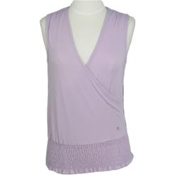 Fila Lavender Sleeveless Wrap Top