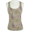Fila Paisley Print Racer Back Tank Top