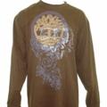 Timberland Long Sleeve Acid Wash Tee Shirt
