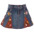 Flapdoodles Girl's Denim Skirt