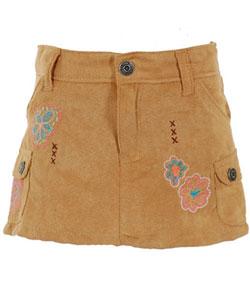Flapdoodles Clothing Girl's Suede Skirts