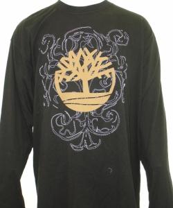 Timberland Crest Men's Black T-shirt