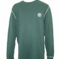 Timberland Men's Green Thermal Crew Shirt