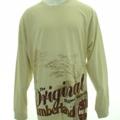 Timberland Long Sleeve Cream Hem Tee Shirt