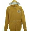 Timberland Quilted Men's Brown Hooded Sweatshirt