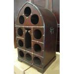 Wine Rack with Glass Storage