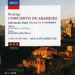 BONELL/DE LARROCHA/DUTOIT/DE BURGOS - RODRIGO: CONCIERTO DE ARAN