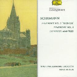 KUBELIK/BERLIN PHILHARMONIC ORCHESTRA - SCHUMANN: SYMPHONIES NOS