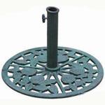 Green Cast Iron Umbrella Stand