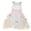 Sophia's Style Girl's Lilac Flower Dress
