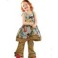 Sophias Style Boutique Girls Jungle Dress Set