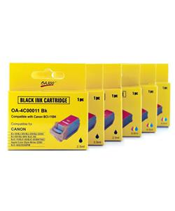 Canon BCI-11 Black and Color Ink Cartridges (Pack of 6)