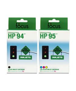 HP 94/ 95 2-pack Combo Ink Cartridge (Remanufactured)