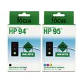 HP 94/ 95 2-pack Combo Ink Cartridge (Remanufactured)