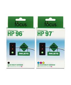 HP 96 and 97 Combo-pack Inkjet Print Cartridges (Remanufactured)