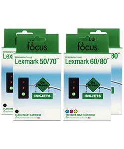 Lexmark 50/ 60 4-pack Ink Cartridge (Remanufactured)