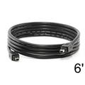 FireWire IEEE-1394 4-pin to 4-pin 6-foot Cable