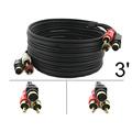 S-Video and RCA 3-foot Audio Cable