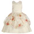 Sophia's Style Girl's Champagne Rose Formal Dress